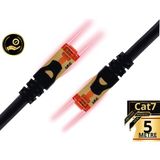 MN6 M109XF Cat7 Kablo /5 METRE-26AWG-S/FTP/10GBPS-600 MHZ-10000MBPS%27E Kadar./CAT7 Ethernet Kablosu