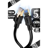 MN6 M110XF Cat8 Kablo/5 METRE/40GBPS-2000MHZ-26 Awg-S/ftp-Cat8 Ethernet Kablosu