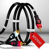 Mn6 M129xf 3.5Mm Aux To 2 Rca Erkek-Erkek Stereo Ses Kablosu, 1.5 Metre