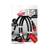 MN6 M129XF Rca kablosu/1,5 Metre-A+Kalite-3.5mm/Aux ses kablosu-2rca Ses kablosu-Ses Sistemi uyumlu