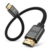 MN6 M308KF HDMI 2.1 Kablo, 8K 60Hz, 1,5 Metre, Örgülü | 4K 120Hz ve 48 Gbps; TV, monitör, PC, projeksiyon ve oyun konsolları için HDMI erkek-erkek görüntü ve ses aktarım kablosu
