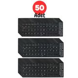 Mn6 Mf01 Türkçe F Klavye Sticker/Kaliteli -50 Adet/Türkçe F Klavye Etiketi