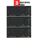 Mn6 Mf02 Türkçe F Klavye Etiketi/3 Adet/Türkçe F Klavye Sticker-Laptop Pc Uymlu Türkçe F Klavye