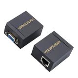 MN6 MN-VG60 VGA Extender Seti, CAT5e/CAT6 Kablo ile 60 Metreye Kadar Pasif Görüntü Sinyali Uzatıcı