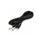 MN6 MN166G 3.5mm Stereo to 2x6.3mm Mono Erkek Ses Kablosu 3 Metre – Gitar, Amfi ve Mixer Uyumlu