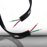 MN6 MN207FS Telefon Hat Kablosu 30 Metre/2 TELLI-FLAT-RJ11 Kablo/Kutu–Modem Dsl Adsl Vdsl Kablosu (MN207FS RJ11, Siyah, 30 M)