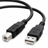 MN6 MN56YK USB 2.0 Yazıcı Kablosu 1.5 Metre, USB-A Erkek to USB-B Erkek Printer Kablosu, PC ve Laptop için Yazıcı Tarayıcı Veri Bağlantısı