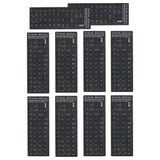 Mn6 Mtrq Türkçe Q Klavye Sticker/100 Adet-silinmez-laptop Pc Uymlu/türkçe Q Sticker