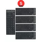 Mn6 Mtrq Türkçe Q Klavye Sticker/5 Adet/Laptop Pc Uymlu Türkçe Q Sticker/Türkçe Q Klavye Sticker
