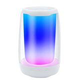 MN6 Pluse 4 Mini Taşınabilir Bluetooth Hoparlör/360°ledli hoparlör/BT5.1/TybeC/Bluetooth Özelliği olan Tüm Cihazlarla Uyumludur/5 Saat Kesintisiz Oynatma/Ses bombasıı (Beyaz)