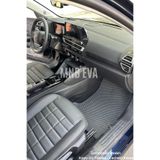MNB EVA Citroen C4x Benzinli 2023-2025 Eva Oto Paspas ve Bagaj Havuzu Seti Metal Topukluklu Logolu