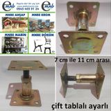 MNBE Çift Tablalı Ayarlı Pergule Pergola Kamelya Sundurma Ayak