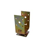 mnbe ticaret 8 Ile 12 Cm Arası Ayarlı 2.5 Mm Pergule Pergola Kamelya Sundrma Eko Ayak Ahşap Metal Direkler Için