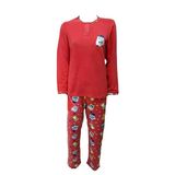 Mng 101 Kedi Desenli Bayan Polar Pijama Takım