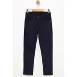 Mnk Baby & Kids Gabardin Fermuarlı Cepli Erkek Çocuk Pantolon M00790 - Lacivert - 5 Yaş