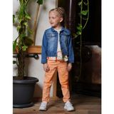 Mnk Baby & Kids Kız Çocuk Pantolon, Gömlek , Ceketli Takım M00720 - 8 Yaş - Koyu Sarı