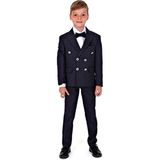 Mnk Baby & Kids Montero Kruvaze Italyan Kesim Erkek Çocuk Takım Elbise Lacivert Regular Fit 5 Yaş MNK5689