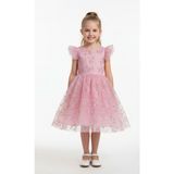 Mnk Baby & Kids Narince Kız Çocuk Abiye Elbise M00778 - 8 Yaş - Pembe