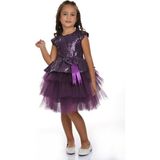 Mnk Baby & Kids Pul Payet Tütü Parti Elbisesi MNK0275 Mor