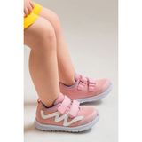 Mnpc Unisex Çocuk Pembe Günlük Spor Ayakkabı - Pembe