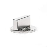 Mns 20X10x5 Mm Neodyum Mıknatıs, Çok Güçlü Dikdörtgen Neodymium Magnet - 4 Adet Set