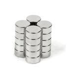Mns Magneteksan Ø6x3 mm Neodimyum Yuvarlak Silindirik Mıknatıs - 50 Adet Set - Çok Renkli