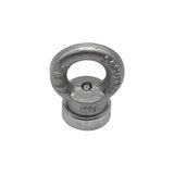 MNS Magneteksan Çok Güçlü Deniz Mıknatısı - Fishing Magnet - Neodyum Daimi Çelik Mıknatıs - Halkalı Pot Mıknatıs - Nikel Kaplı - Paslanmaz - Kararma Yapmaz - Tuzlu Suya Dayanıklı (Ø25 mm (15 kg))