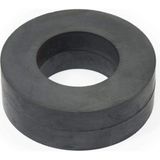 Mns Magneteksan Ferrit - Halka Seramik Siyah Kömür Mıknatıs Ø70X32X10 mm (1 Adet) - Çok Renkli