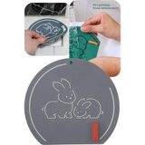 MNSN-MARKETING Kokulu Mutfak Lavabo Silikon Gider Kapatıcı Gri Elastik Koku Önleyici Mat Kapak