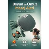 Mo Dou Isıtmalı Boyun Ve Omuz Masaj Aleti 3 Kademe Yoğurma Masajlı Elektrikli Masaj Yastığı 4000mah Yeşil