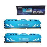 Moaffzey 1600 MHZ DDR3 RAM 16 GB(2 * 8 GB)(PC3-12800) XMP1.2 CL9 1.5V UDIMM PC Bilgisayar Masaüstü Bellek Modülü Ram Yükseltme Arabelleksiz ECC Olmayan Masaüstü Bilgisayar Belleği