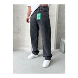Mob Erkek Siyah Füme Baggy Bol Pantolon