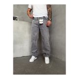 Mob Erkek Yeni Sezon Gri Baggy Pantolon