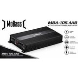 Mobaş Mobass MBA-105.4AB 4X105W Rms / 2X250W Rms 4 Kanal Oto Amfi 350X185X55 mm Ebatlar ile Bass Kontrollü