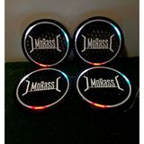 Mobas Yazılı 20 cm Uyumlu 4 Adet 20CM Pixel Kayar Ledli Midrange Kapağı Set 358 Modlu 12 Renkli
