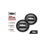 MOBASS 20cm Hoparlör Kapağı - Logolu Plastik Midrange Hoparlör Kapak 20 cm - 2 Adet