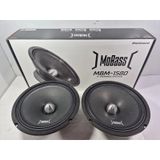 Mobass 20CM Midrange – Mobass MBM-1580 300W 150RMS Midrange - Kurşun Göbek Pro Midrange