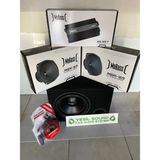 Mobass Full Set Takım Oto Ses Sistemi Midrange Wofer Amfi Kablo Kampanya