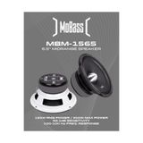 MOBASS MBM-1565 16 CM 300W 150RMS MİDRANGE 1 TAKIM 2 ADET