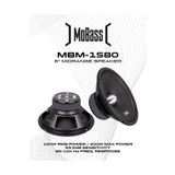 MOBASS MBM-1580 20 CM 150 RMS PRO MİDRANGE