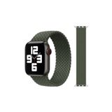 MOBAX Apple Watch Kordon 2 3 4 5 6 Se 44mm Örgü Solo Loop Kordon Kayış Small - Zeytin Yeşili