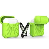 MobaxAksesuar Apple Airpods 1. / 2. Nesil ile uyumlu Kılıf Silikon Airbag Case 01 - Yeşil - Airpods 1./2.Nesil