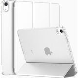 MobaxAksesuar Apple iPad 11.Nesil A16 11inç/10.Nesil 10.9inç Kılıf PU Deri Smart Standlı Case - Beyaz - iP 11/10.Nesil A16