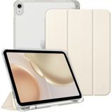 MobaxAksesuar Apple iPad 11.Nesil A16 11inç/10.Nesil 10.9inç Kılıf PU Deri Smart Standlı Case - Gold - iP 11/10.Nesil A16