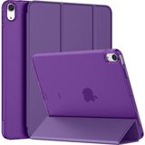 MobaxAksesuar Apple iPad 11.Nesil A16 11inç/10.Nesil 10.9inç Kılıf PU Deri Smart Standlı Case - Mor - iP 11/10.Nesil A16