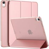 MobaxAksesuar Apple iPad 11.Nesil A16 11inç/10.Nesil 10.9inç Kılıf PU Deri Smart Standlı Case - Rose Gold - iP 11/10.Nesil A16