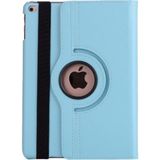 MobaxAksesuar Apple İpad 6 Nesil 9.7 2018 Kılıf 360 Dönebilen Standlı Case A1893 A1954 Turkuaz - Mavi - iP 5. Nesil 9.7