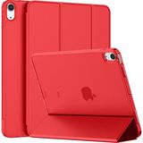 MobaxAksesuar Apple iPad 6. Nesil 9.7 Kılıf Pu Deri Smart Standlı Case A1893 A1954 - iP 6. Nesil 9.7 - Kırmızı
