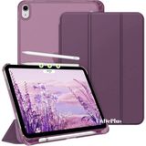 MobaxAksesuar Apple iPad Air 11inç M2/M3 Air 4/5.Nesil 10.9 Kılıf PU Deri Smart Standlı Case 2025-2024 Flip - Mor - iP Air 11inç/Air4/5 Flip
