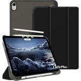 MobaxAksesuar Apple iPad Air 11inç M2/M3 Air 4/5.Nesil 10.9 Kılıf PU Deri Smart Standlı Case 2025-2024 Flip - Siyah - iP Air 11inç/Air4/5 Flip